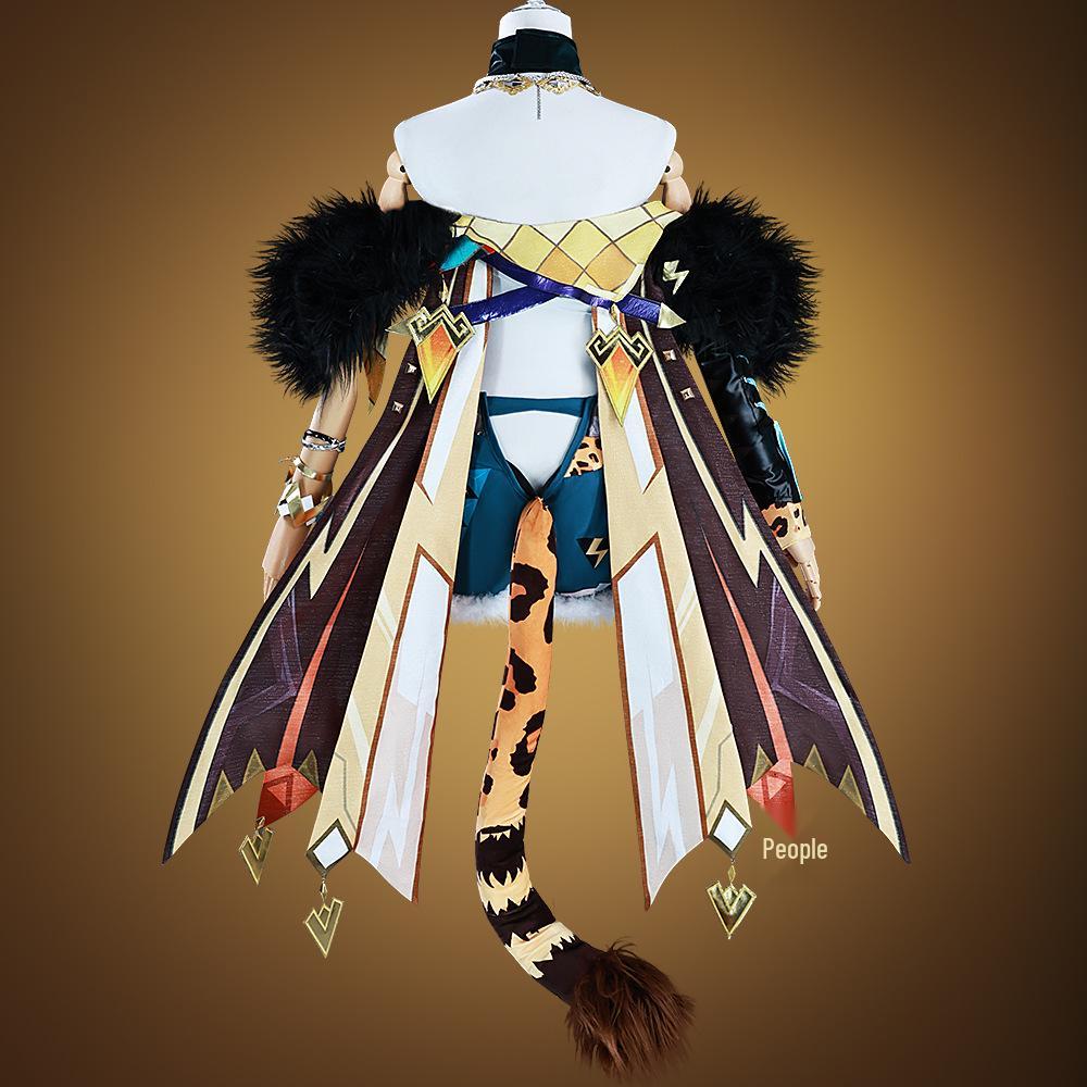 Костюм для косплея Genshin Impact Натлан Синонин для женщин - Аниме Хэллоуин Наряд для ролевой игры