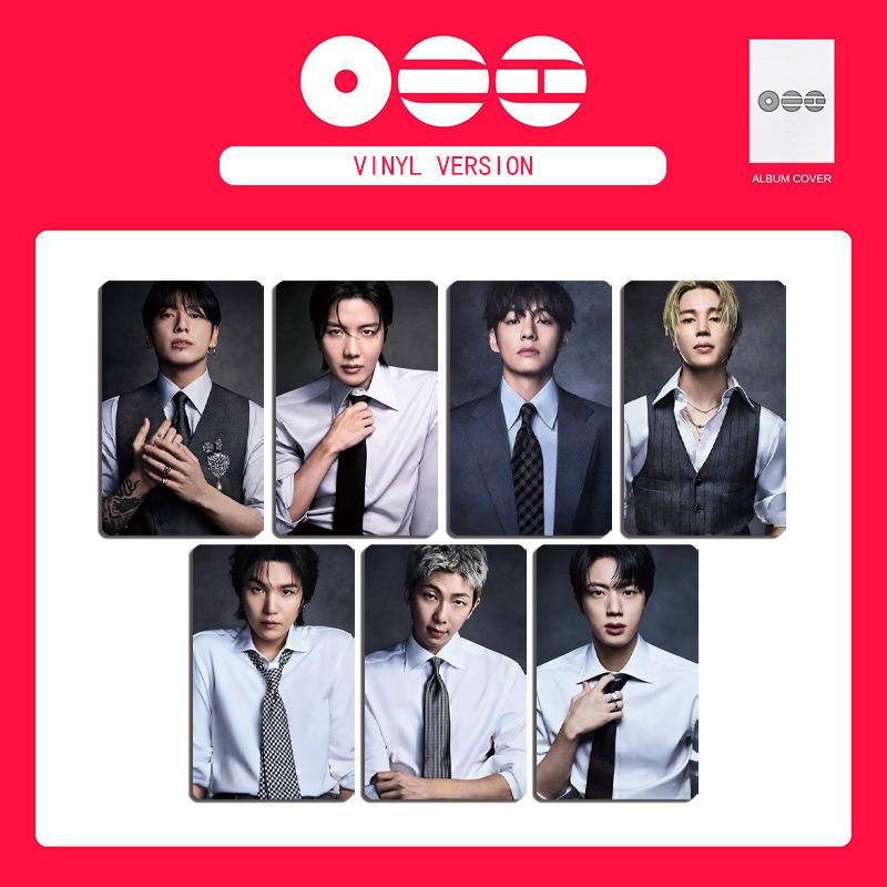 7 шт. K-pop Bangtan Boys Ломо Карточки, Альбом с HD Печатью, Подарочный Набор Коллекционных Карточек для Фанатов ARMY, Модные Фотокарточки Идолов Коллекционные для Подарка Фанатам