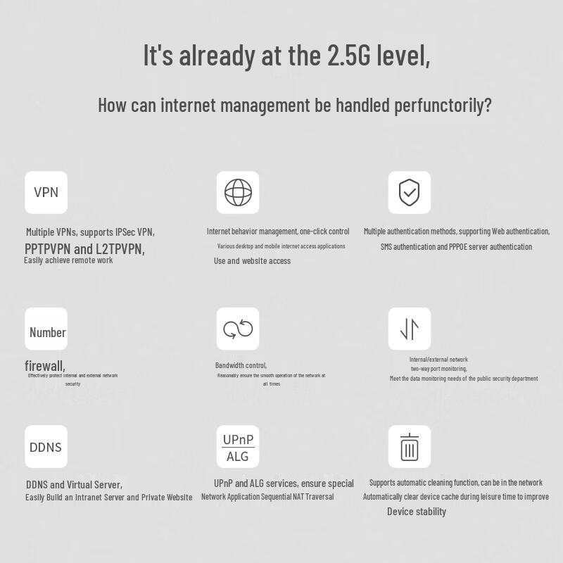 TP-LINK TL-R5009PE-AC 9-Port 2.5G Enterprise PoE Router (CN version)