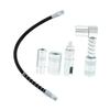 Automotive Grease Coupler Adapter Set Flexible Hose Portable Tools for Vehicle Truck Garage Maintenance