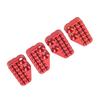 4 шт. Металлические пористые фиксированные коды передних и задних амортизаторов для Axial Capra 1.9 UTB AXI03004 RC CarRed