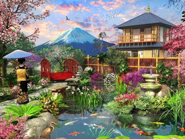 5D Алмазная картина Полный Круглый Квадратный Пейзаж Стразы Алмазная Вышивка Распродажа Космическая Мозаика Домашний Декор