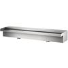 59.1" x 4.5" x 3.1" Stainless Steel Decorative Waterfall Pool Fountain For Garden Pond Indoors And Outdoors