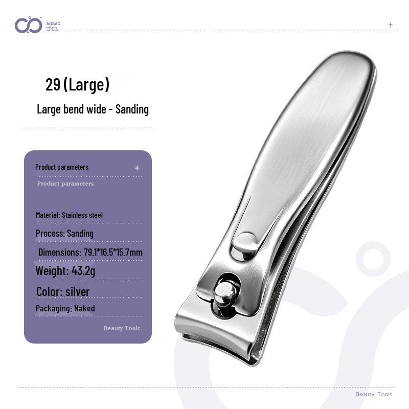 Nail Clippers & File Manicure Set