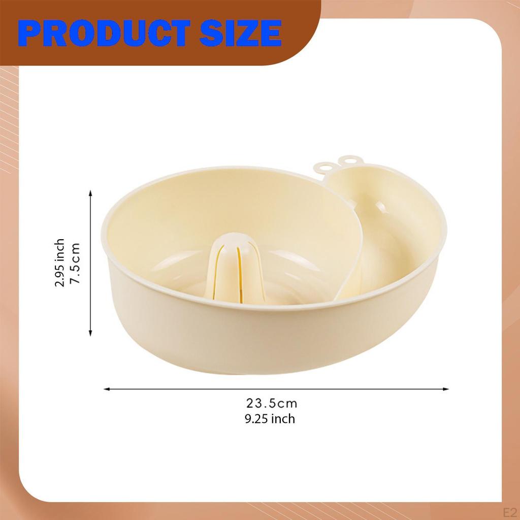 Drain Basket for Kitchen Sink Food Storage Colander Portable Fruit Vegetable Washing