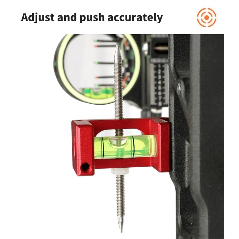 Light Weight Portable 3rd Axes Bows Sight Level Adjustment Tuning Leveler Targets Mounting Leveling Tool Easy to Use