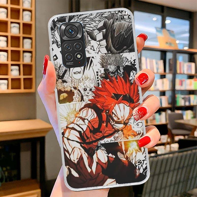 Чехол для телефона My Hero Deku для Xiaomi Redmi Note 15 14 13 12 11 10 Pro Plus 14S 12S 11S 11T 11E 10S Мягкий чехол-бампер Redmi N