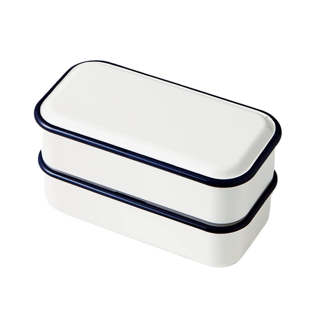 Takenaka Bento Box RETRO MODA Square Lunch Темно-синий Верхний 275 мл Нижний 275 мл