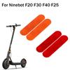 Left Right Front Wheel Rflective Sticker For Ninebot F20 F30 F40 F25 Electric Scooter Waterproof Warning Safty Stickers Parts