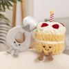 Ring Toy Plush Cartoon Fun Birthday Cake Children Birthday Lady Gift Holiday