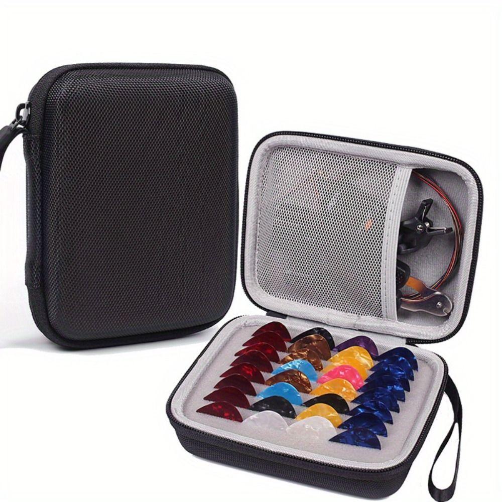 Organizer Pouch Guitar Pick Holder Waterproof Pick Storage Box Pick Case Box Musical Instrument