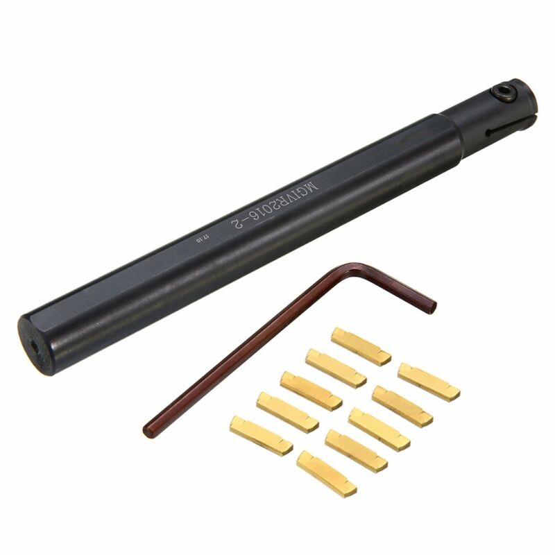 New MGIVR2016-2 Lathe Turning Tools Boring Bar Holder+10x MGMN200 Inserts+Wrench