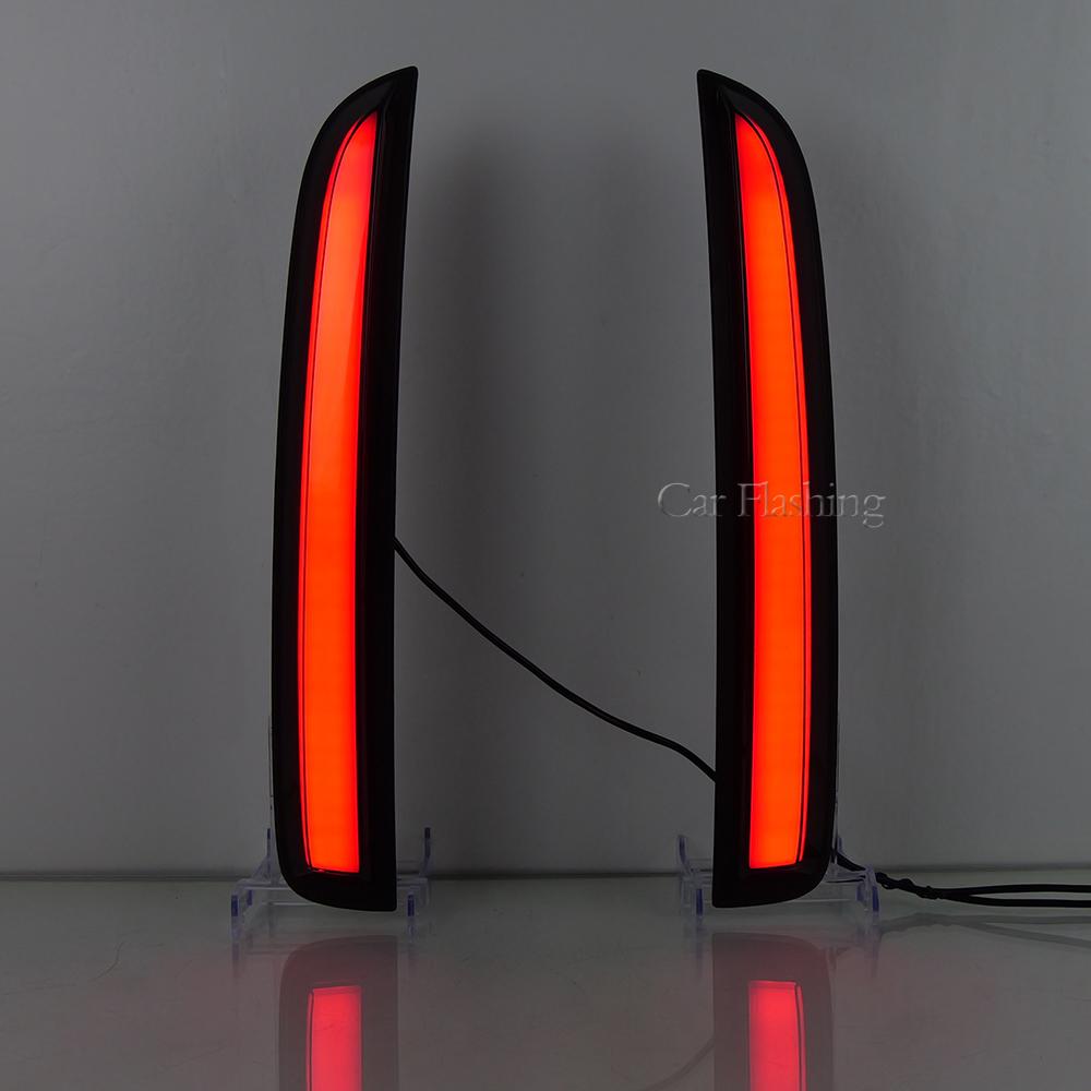 Car LED Brake Light for Toyota Sequoia 2007-2021 Upgrade Dynamic Turn signal Rear Pillar Tail Light Assembly