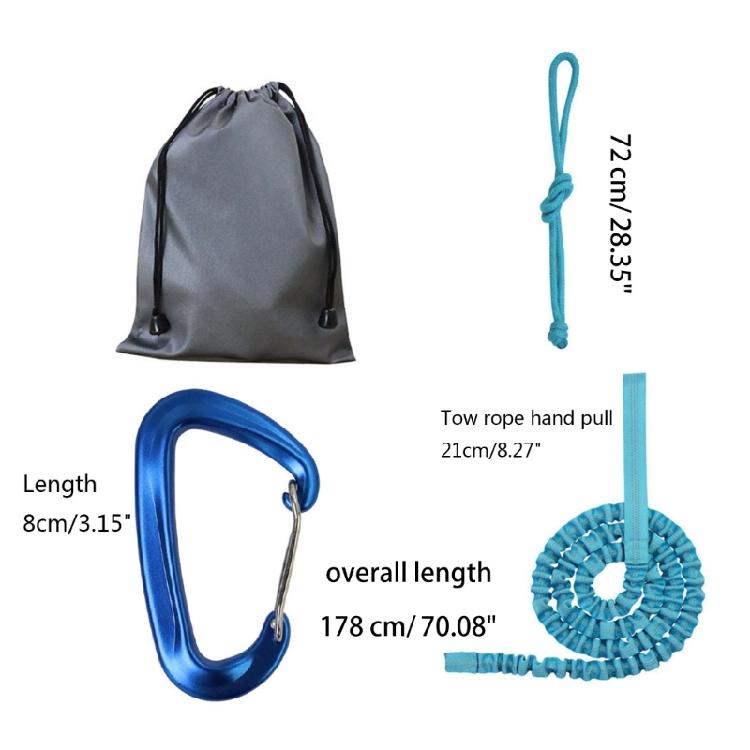 Tow Rope Bicycle Tow Bungee Child Cycling Stretch Pull Strap Cycling Adventure