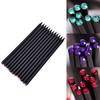 2X Black Rod Hb Pencil With Colorful Diamond School Painting Writing Pencil,,