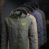Fashion Waterproof Jacket Raincoat Men's Sportswear Outdoor Hooded Soft Shell Jacket Rain Jacket
