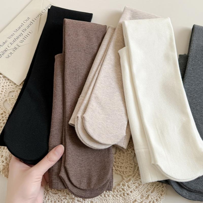 Children's Fleece Thickened Tights Autumn Winter New Warm Kids Leggings Simple Student Princess Dance Teenage Pantyhose 5-12Year