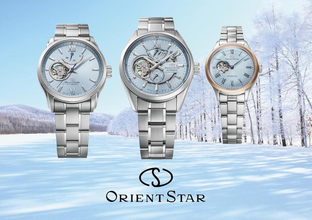 [Orient Star] ORIENT STAR Automatic Watch Classic Semi-skeleton Mechanical Limited To 180 Pieces Made In Japan RK-ND0020L Women's Sky Blue