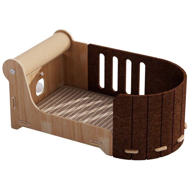 Sisal recliner scratching board vertical integrated wear-resistant non-chip grinding claw ball cat toy claw pad recliner