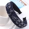 Women Fashion Elegant Cloth Knotting Fashion Leaves Wide Hairband Headband Hair Accessories