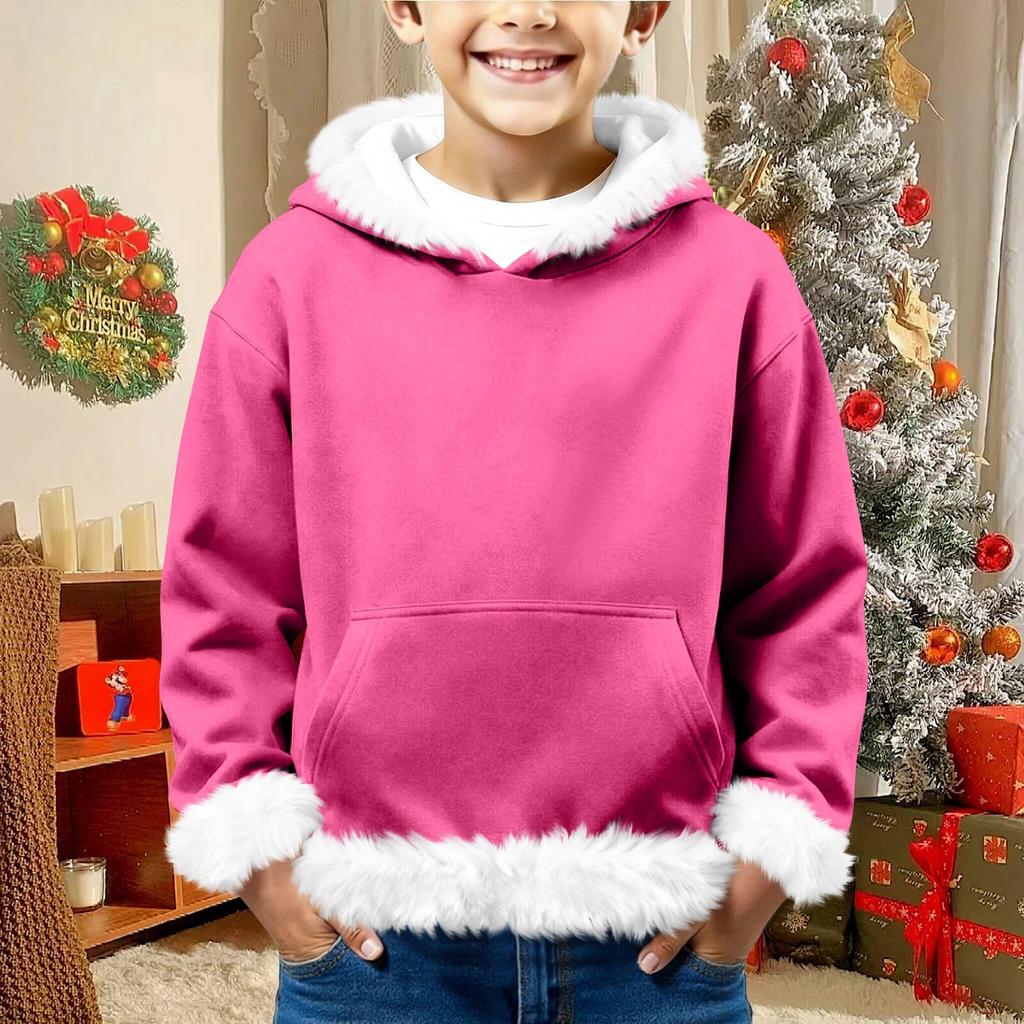 Children's Sweatshirt Girls Boys Long Sleeve Lightweight Casual Hoodie Loose Comfortable Sweatshirt
