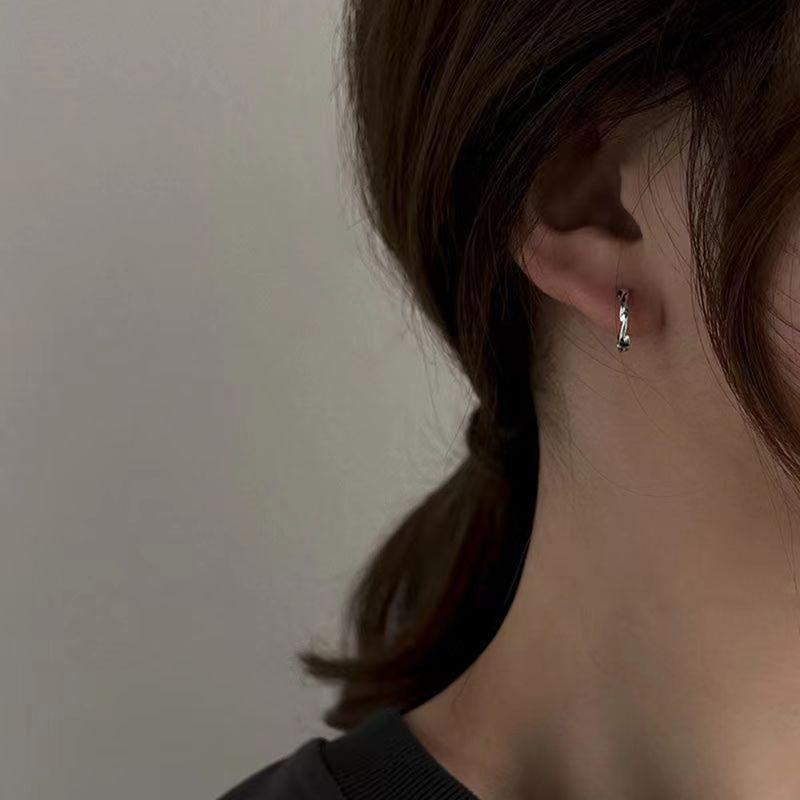 Twisted Gold Hoop Earrings For Women, Thick Chunky Hoops Hypoallergenic Vintage Twist Earings Big