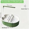 Adjustable Automatic Parrot Bathtub, USB Electric Pet Circulating Water Bath, Flow-Adjustable Bird Shower Fountain, Suitable for Pet Parrots,