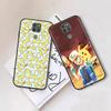 Черный чехол для OPPO Reno 8 6 5 4 Pro Plus Find X3 A17 A3 A31 A38 A40 A53 A54 A55 A74 A76 A78 A77 A80 A94 A95 A96 Lite P-35 Милые Покемоны Пикачус