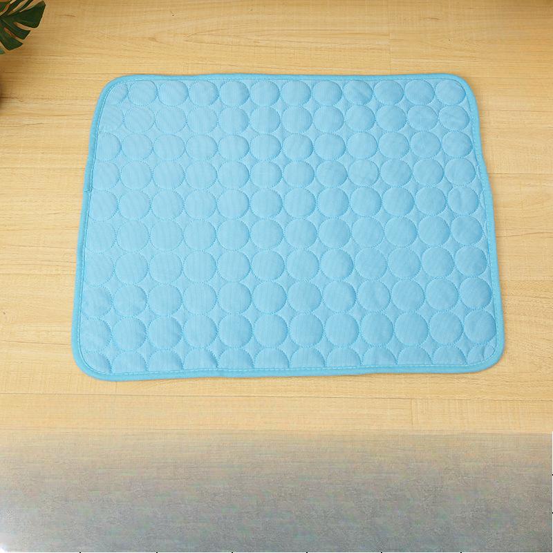 Коврик для домашних животных Ice Mat Summer Dog Mat Ice Silk Mat Dog Nest Cat Nest Cooling Mat Pet Supplies