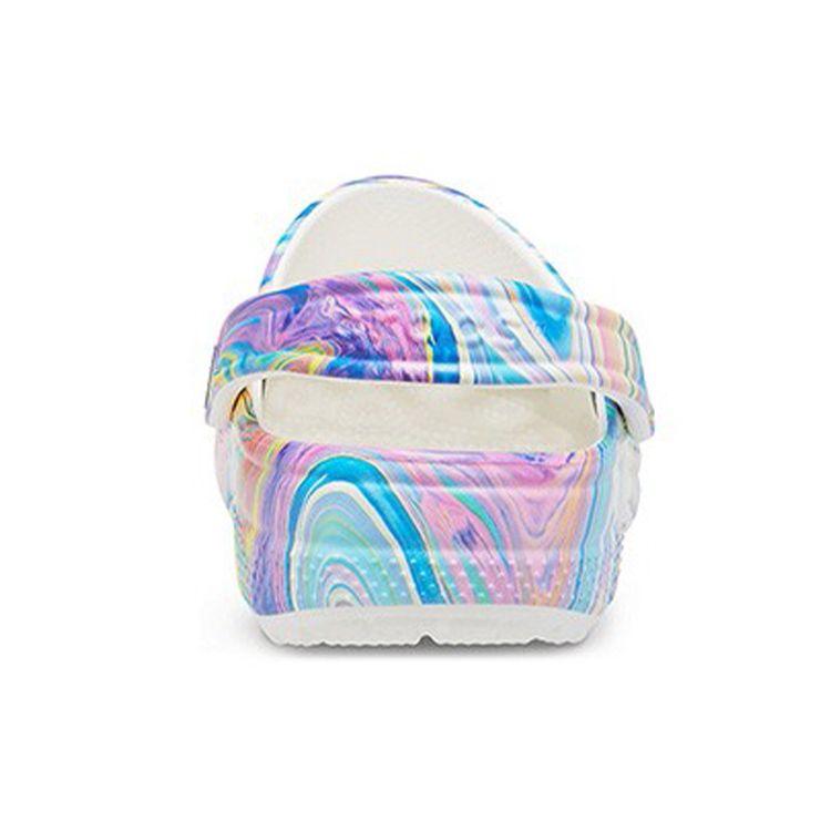 Crocs Classic Clog Futuristic Rendering Sports Slippers Unisex Footwear Blue Green 206868-928