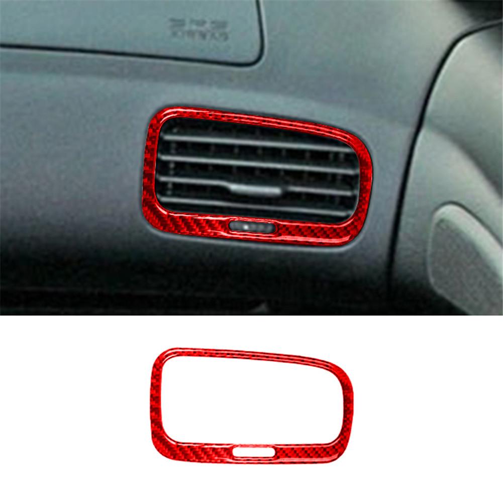 Красная защитная наклейка для украшения интерьера автомобиля для Honda S2000 2000-2009, автоаксессуары из углеродного волокна