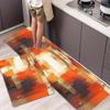 1Pcs Anti Fatigue Kitchen Rugs, Wood Print Waterproof Non-Slip Thick Cushioned Kitchen Mat Heavy Duty Comfort Standing Mat for Kitchen Mat