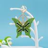 Hollow Butterfly Keychain Retro Style Rhinestone Keychain Butterfly Bag Charm  Backpack Accessories