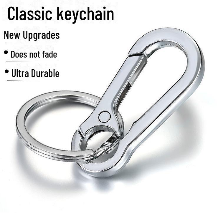 Men's Stainless Steel Car Keychain Pendant