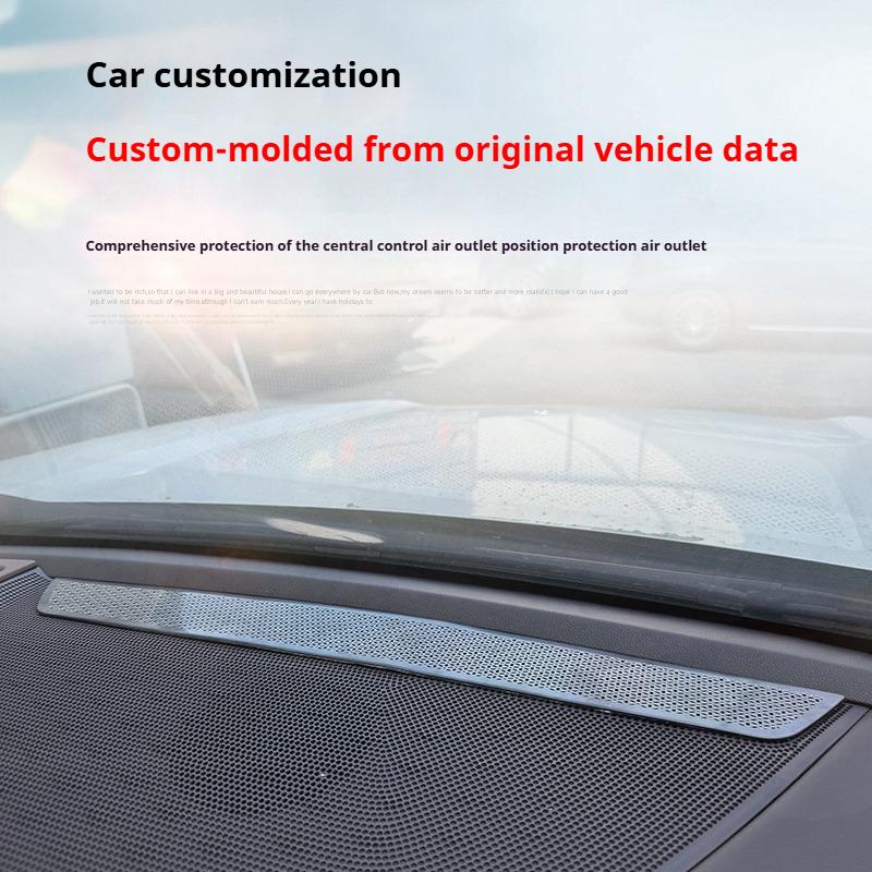 For Tank 500 Hi4-T Hi4-Z Intelligent 26 Car Instrument Panel Air Outlet Mask High Quality Stainless Steel Ventilation Dust Cover