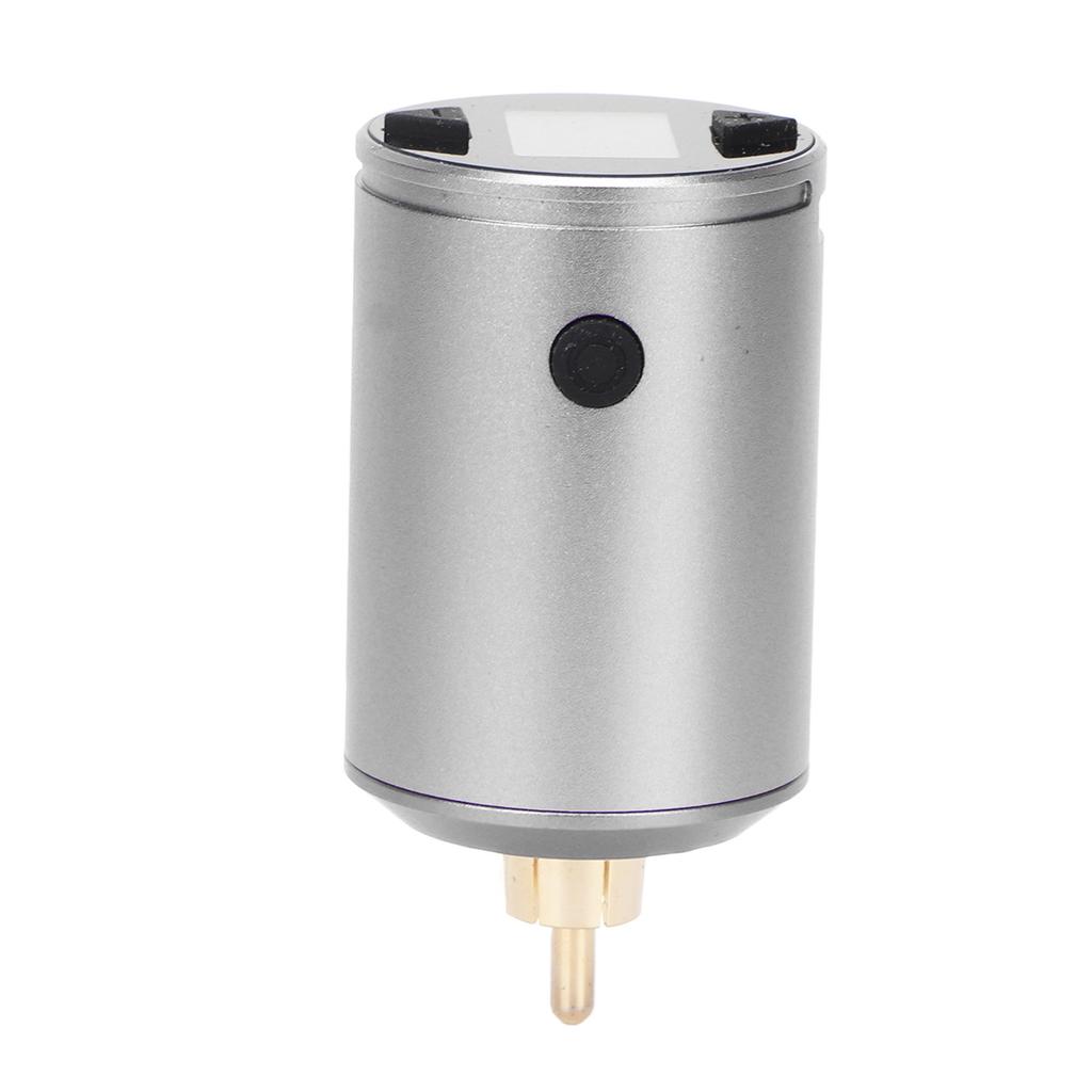 1500 мАч Блок питания для татуировки Беспроводной интерфейс RCA Перезаряжаемый ЖК-экран 4‑12 В Регулируемый тату