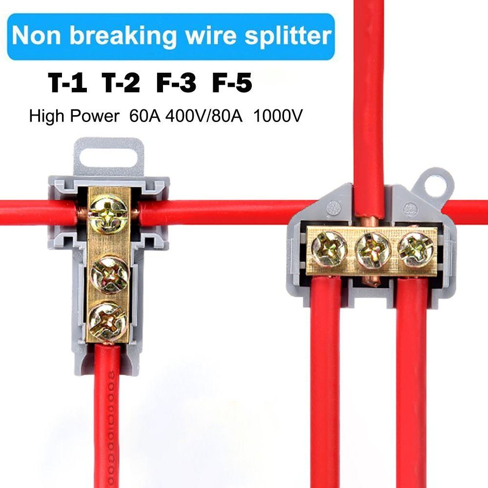 High Power Quick Terminal Block Conductor Brass Fast Connector Terminal Blocks