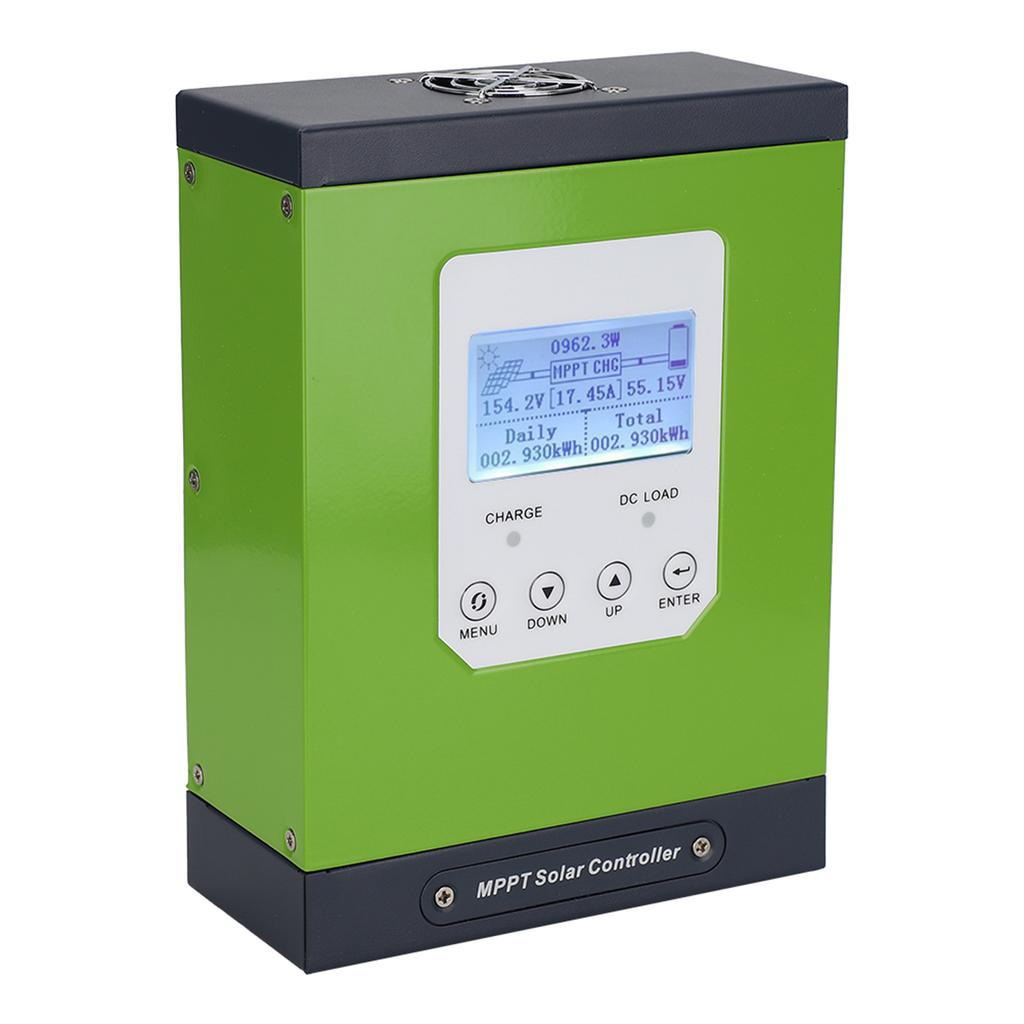 Контроллер заряда солнечной батареи MPPT с ЖК-дисплеем и датчиком температуры 12 В 24 В 48 В, автоматический, 30 А