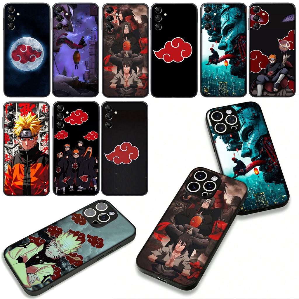Cartoon Akatsuki Naruto Pain Case for Motorola Moto G54 G05 G24 G45 G55 G75 G85 G15 G57 G86 Power Edge 50 30 Fusion neo Pro