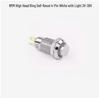 8/10mm Dustproof Metal Button: Self-Reset/Self-Locking Mini Switch with Light