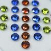 Natural Sapphire Loose Gemstone 24 pcs Lot 5x5 mm Round Cut September Birthstone for Gem Collections