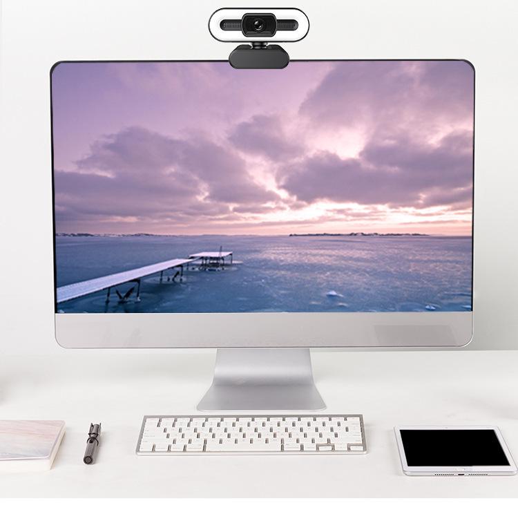 Светодиодная лампа-заполнитель USB веб-камера для онлайн-занятий и прямых трансляций