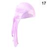 Unisex Men Women Bandana Durag Headwear Headwear Silk Pirate Cap Wrap Hats