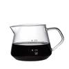 Pour Over Coffee Maker Set Borosilicate Glass Coffee Server Pour Over Coffee Dripper Carafe for Home Cafe Restaurant Camping