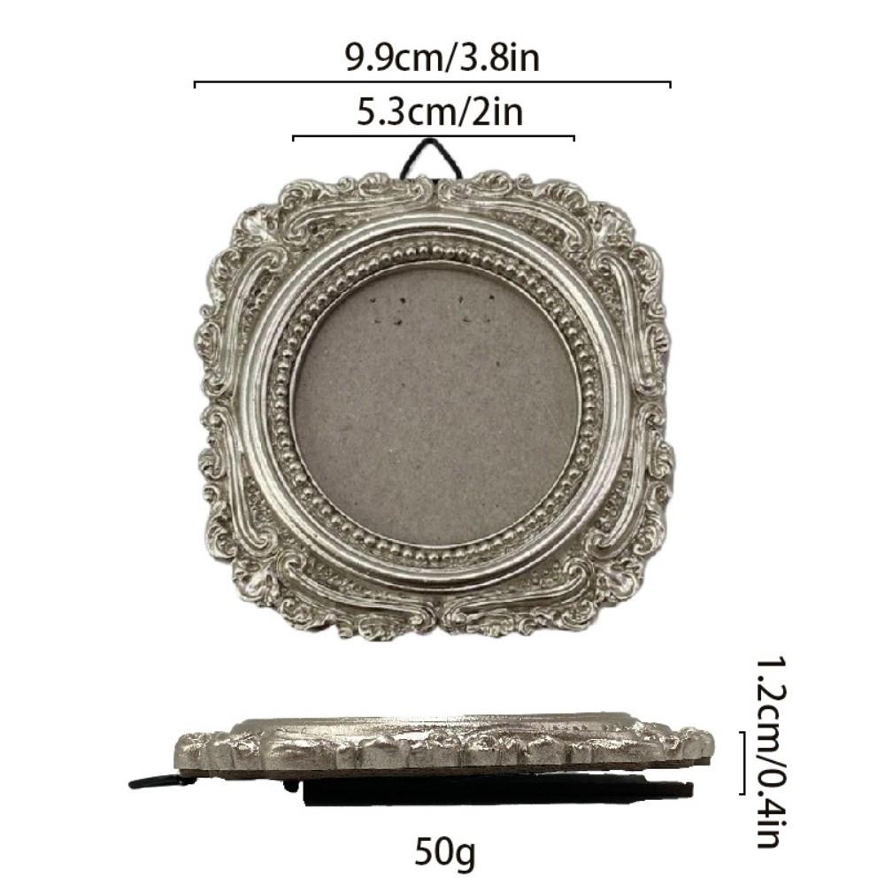 Antique Picture Frame Ornaments Resin Photo Display Holders Baroco Style Photo Frame Living Room