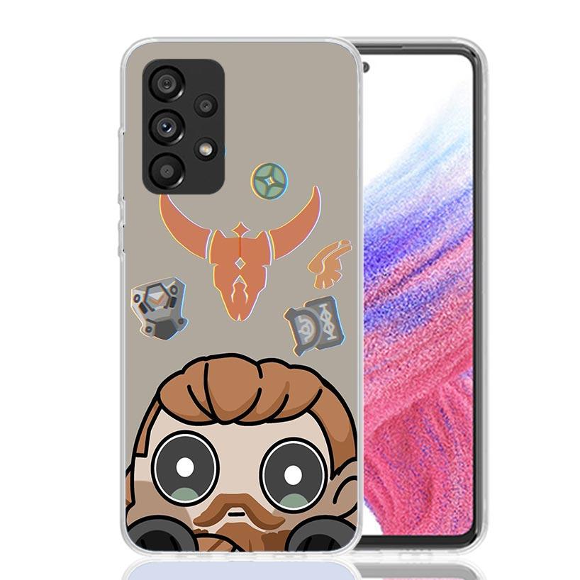 Game Valorant Cute Phone Case For Samsung Galaxy A13 A14 A15 A16 A17 A53 A54 A55 A56 A33 A34 A35 A36 A23 A24 A25 A26 A05S A04S