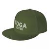 I Love Yoga Yoga Lover Yoga pose Baseball Cap Streetwear summer hat western Hat Golf Wear Hats For Women Unisexs