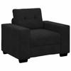 VidaXL Armchair Black 60 Cm Velvet, Single Sofa, Comfort Sofa, TV Armchair, Sofa, Sofa Seat, Recliner Sofa, 4105103