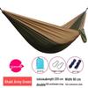 Outdoor Lightweight Parachute Fabric Double Hammock for Travel and Leisure