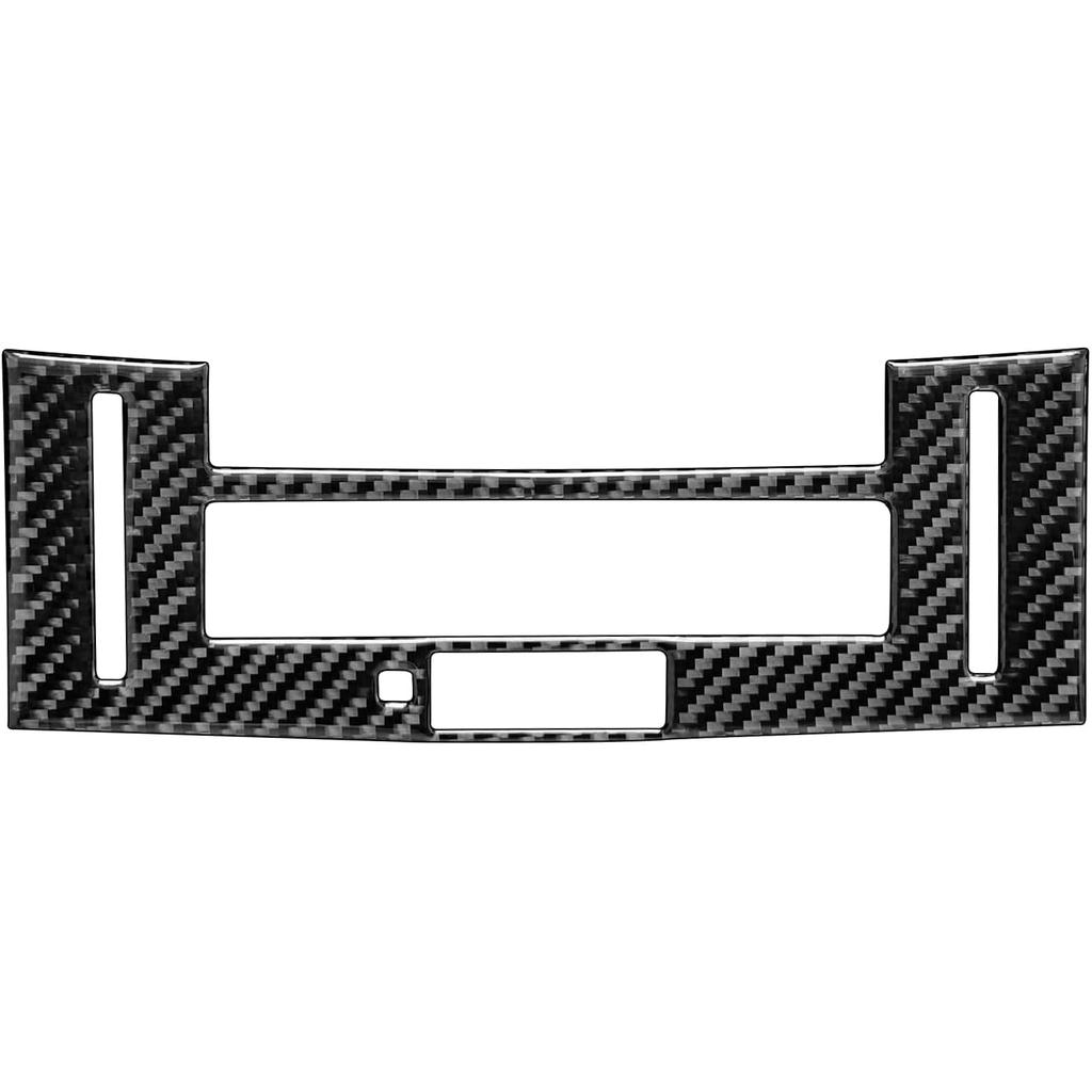 Compatible with Center Console Air Conditioning Button Panel Cover Sticker Carbon Fiber Interior Accessories for Lexus Is 2013 2014 2015 2016 2017